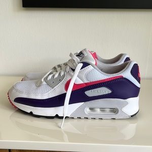 Nike Air Max hot pink and purple size 9.5